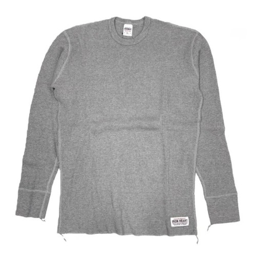 Iron Heart IHTL-1301 Rundhals Thermo T-Shirt dick Waffel 100% Baumwolle - Bild 2 von 10