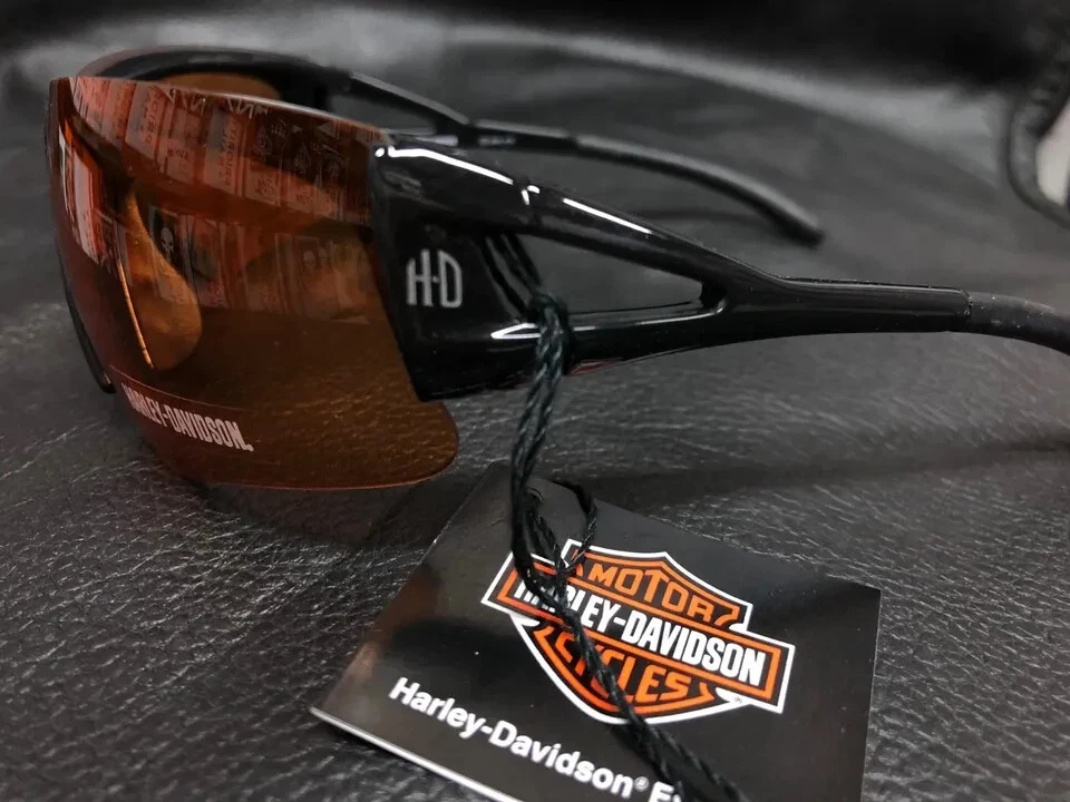 Gafas de sol Harley Davidson marrón lente sin montura - SG2 Foto 3 de 4