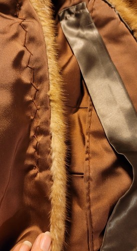 Vtg Genuine Mink Fur Cape/Stone Marten Stole Shawl WAGNER & CARLSON MINNEAPOLIS - Picture 18 of 18