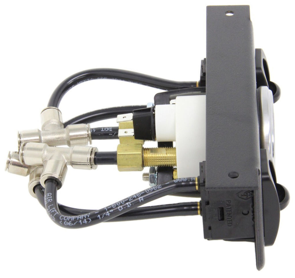 Air Lift 2 Way Manual Paddle Valve Switch Gauge Panel 26229 W