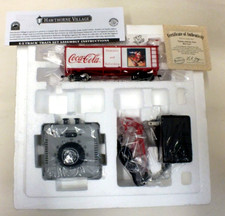 Hawthorne Village Santa and His Toys Box Car THE COCA COLA HOLIDAY EXPRESS