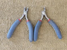 2 Tronex ESD Safe Wire Cutter Snips Pliers 5072 USA 50 Degree Long Oval Flush