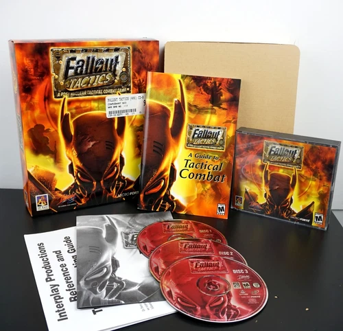 Fallout Tactics: Brotherhood of Steel 2001 Big Box PC Game