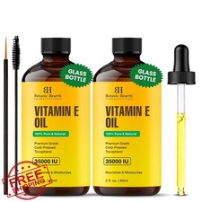 Botanic Hearth Massage Oil Vitamin E 2 Fl Oz 2 Pack Relaxing Skin