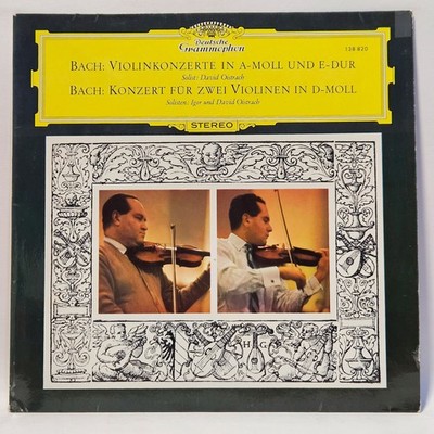 Johann Sebastian Bach - Violinkonzerte In A-moll Und E-dur / Konzert Für Zwei Vi