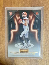 BAKER MAYFIELD ROOKIE CARD JERSEY #6 RC BROWNS 2018 Panini Playbook Rookies #128. rookie card picture