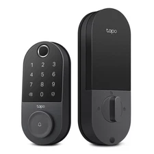 TP-Link - Tapo DL110 Smart Wi-Fi Deadbolt Lock - Lock/Unlock using Keypad, Ap...