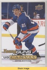 2019-20 Upper Deck UD Canvas Young Guns Otto Koivula #C229 READ 06fm