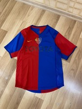 Vintage NikeFC Basel 2002/04 home soccer jersey Switzerland Size S Men