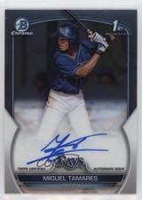 2023 Bowman Chrome Prospect Auto Miguel Tamares #CPA-MT Auto 2p7