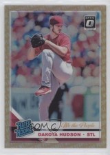 2019 Donruss Optic Rated Rookies We the People Prizm 72/76 Dakota Hudson #34 v1x
