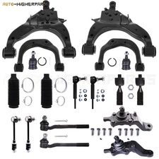 Front Upper Lower Control Arms Sway Bar Tie Rod For 1996-2002 Toyota 4Runner 18x