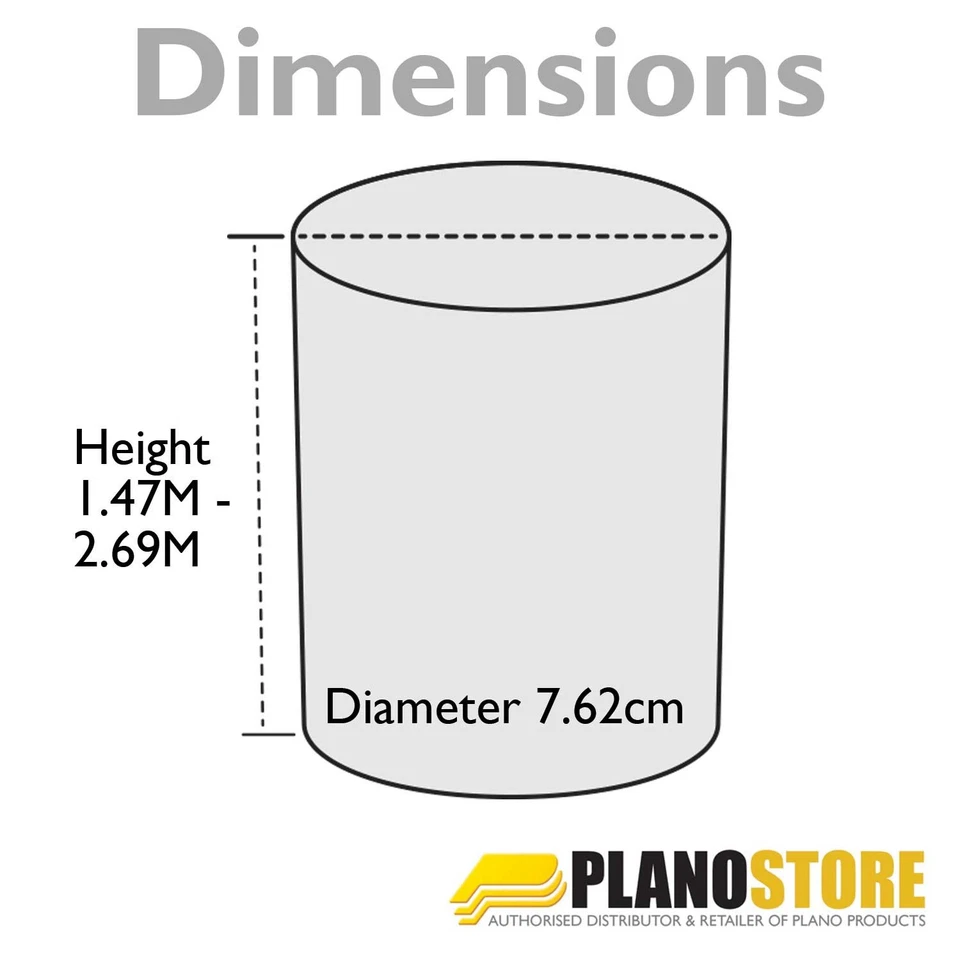 Plano Adjustable Rod Fishing Storage Tube - Image 3 of 3