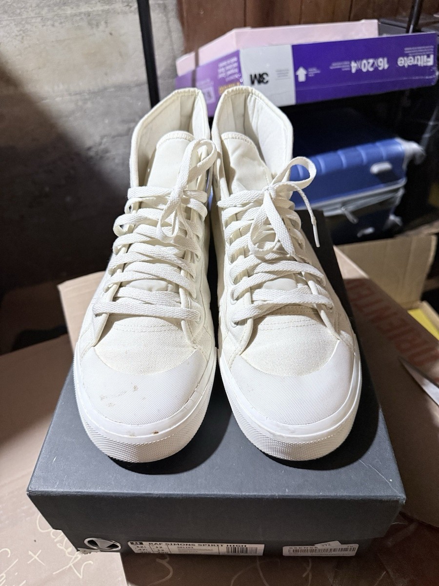 Adidas Spirit High Raf Simons White Size 12.5 | eBay display picture 1