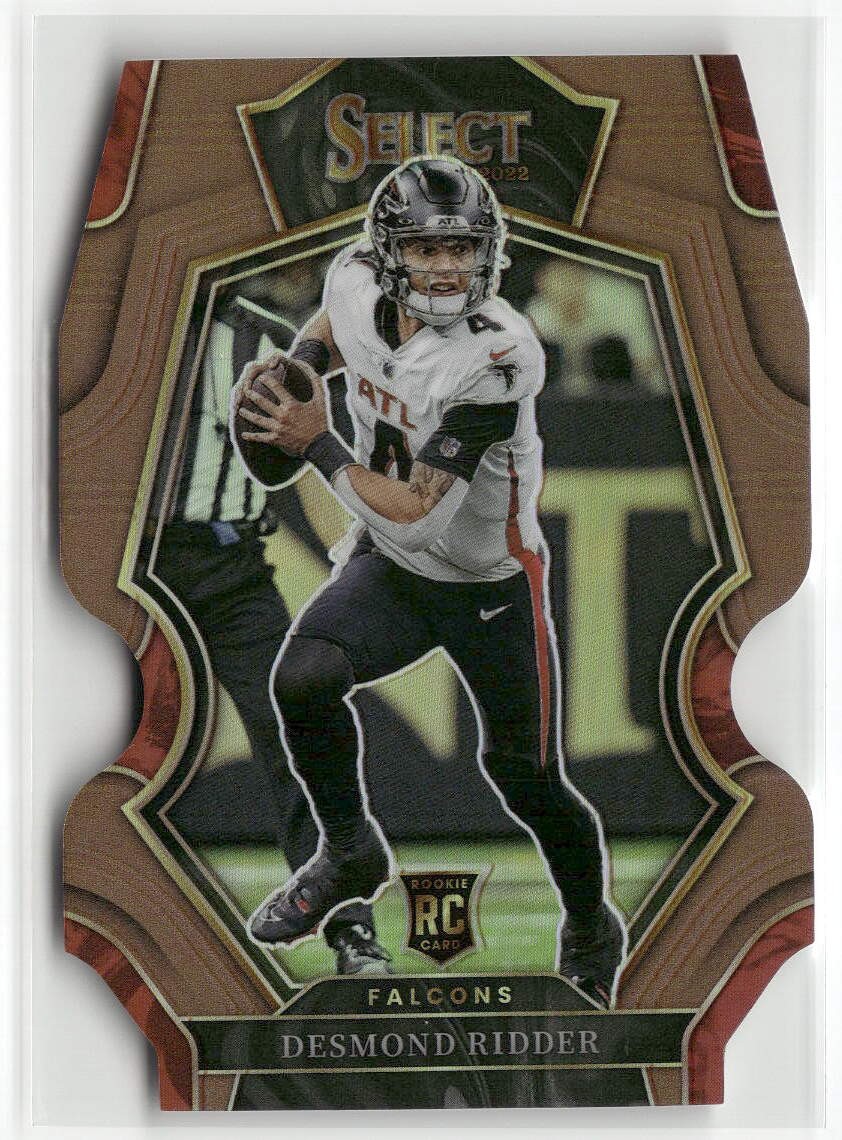 2022 Select #104 Desmond Ridder Copper Prizm Die Cut #/99 RC FALCONS ☘️041