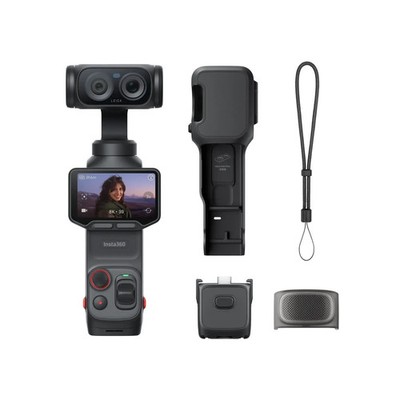Insta360 Luna Ultra 8K Vlogging Gimbal Kamera mit zwei Leica Objektiven 12x Zoom