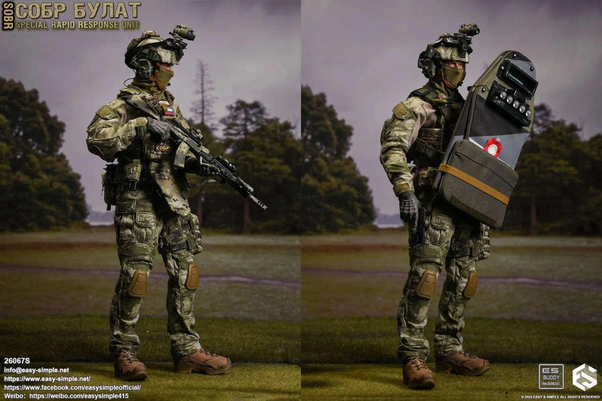 Boxset Figure - Easy&Simple 26067S СОБР Булат Special Rapid
