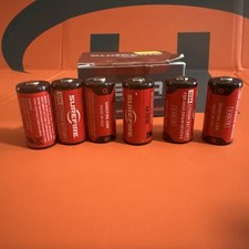 Brand New SureFire CR123A 123A 3 Volt Lithium Batteries - 6 Pack