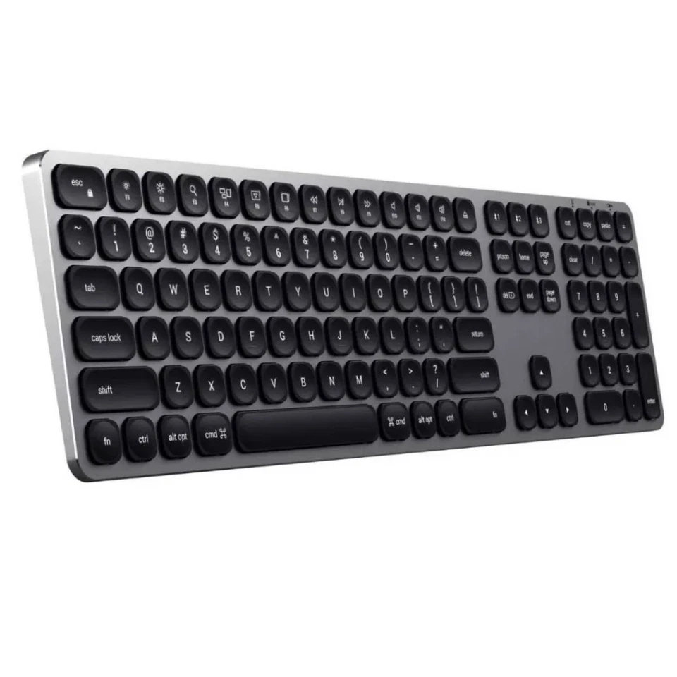 Satechi Bluetooth QWERTY Numeric Keypad Keyboard, Grey - Image 2 of 3
