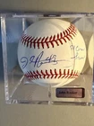 John Rocker Signed Baseball with Inscription and Display Case