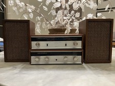 Vintage Heathkit AA-14 Stereo Amplifier AJ-14 FM Tuner AS-81 Speakers Set READ
