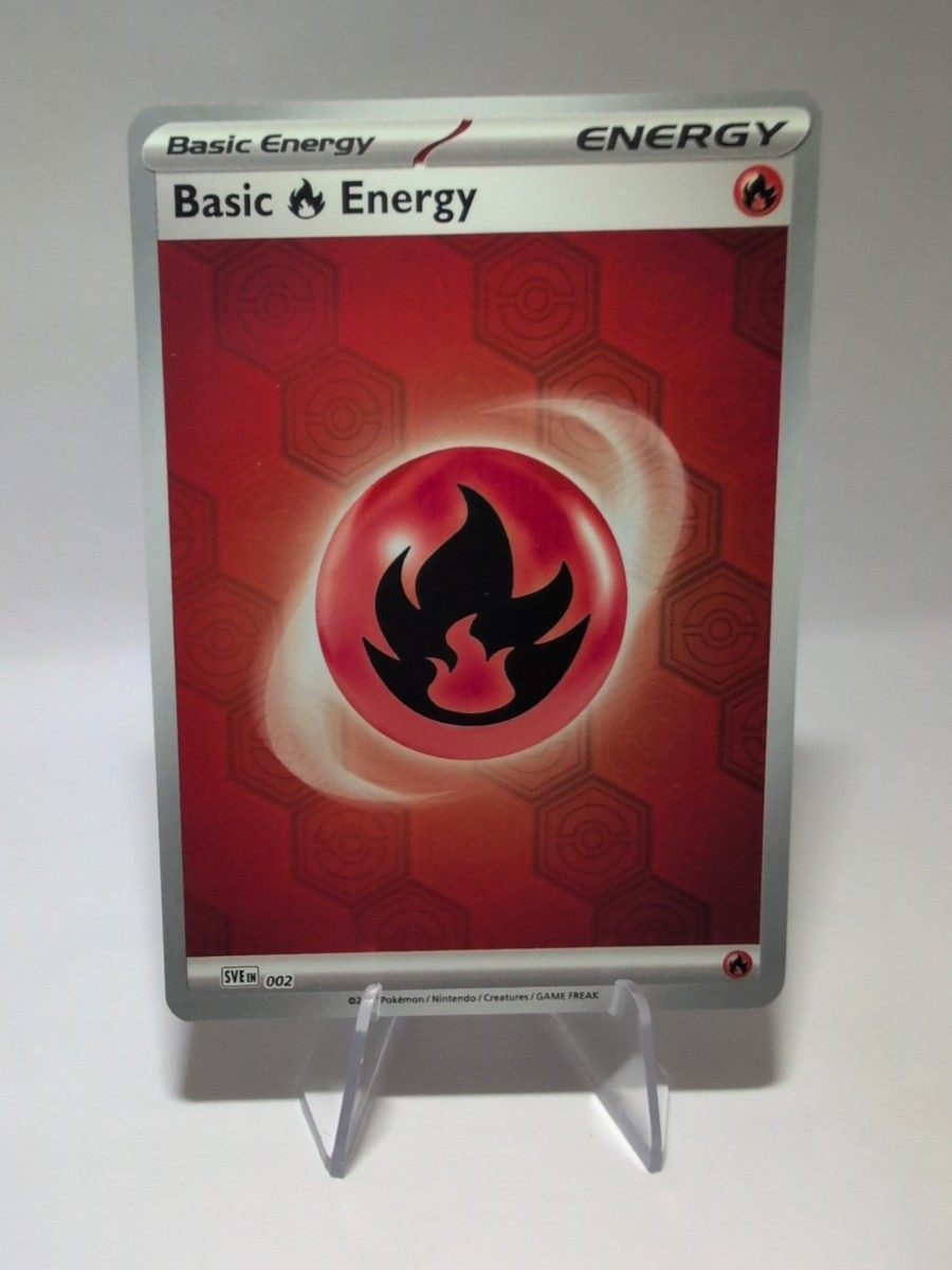 pokemon red energy card - Fire SVE 002 - Pokemon 151 From the Generations set Fire (Red) Energy - Japanese
