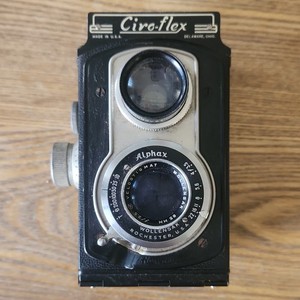 Ciro-flex Alphax Vintage TLR Camera Black 120mm Film Format
