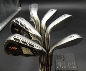 Set fer à repasser Callaway RAZR X NOIR Flex S 7 pièces NS