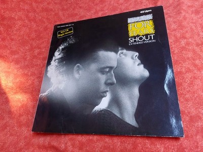 Tears For Fears   Shout (Extended Version) - 1984 MAXI 12'' Vinyl. Phonogram.