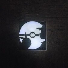 Pokemon UV Reactive Pin - Handmade