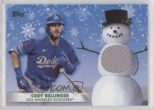 2021 Topps Holiday WalMart Mega Box Relics Cody Bellinger #WRC-CB 11cz