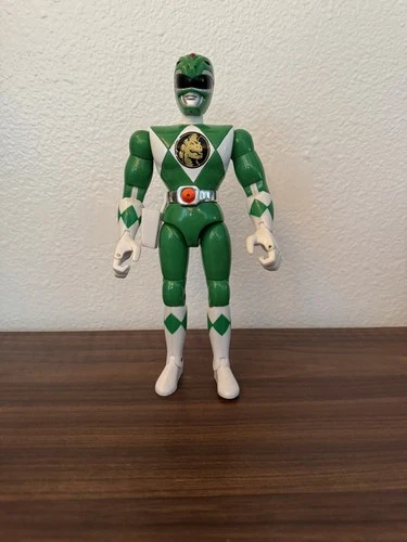 Green Ranger Mighty Morphin Power Rangers 1993 Vintage 8" Bandai MMPR
