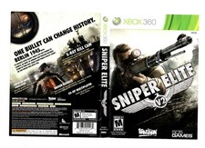 Sniper Elite V2 Xbox 360 Original Replacement Cover Artwork Case Insert Only