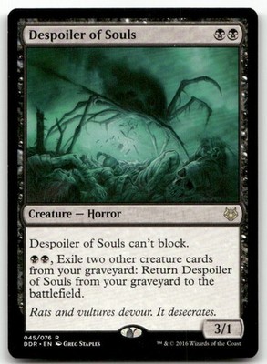 Despoiler of Souls #45 (LP) Nissa vs. Ob Nixilis DDR Magic MTG
