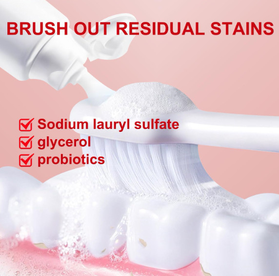 SP-6 Probiotic Teeth Whitening Toothpaste bad breath Removal Tooth Paste Cleaner