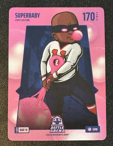 Bo Jackson Battle Arena Super baby Rafael Devers Bubble Gum SSP Bubblegum