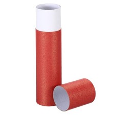 2"x9" Poster Tube, Photo Storage Tube Painting Tubes Mailing Tubes, Red