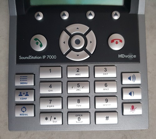 Polycom SoundStation IP 7000 Internet-Konferenztelefon - Bild 2 von 7