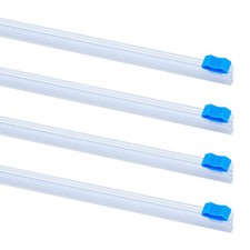 4Pcs Plastic Wrap Cutter 17 Inch Slider Cutter Wrap Dispenser Reusable Cling ...