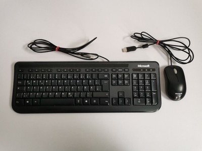 Microsoft Wired Keyboard 400 + Microsoft Basic Optical Mouse v2.0 tastatur maus