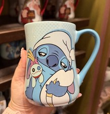 Taza Stitch & Scrump 2026 Parques Disney Mundo Disney Taza Morning Déjame Dormir Nueva