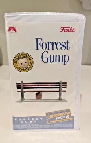 FUNKO BLOCKBUSTER REWIND FORREST GUMP COLLECTIBLE FIGURE VAULTED NEW SEALED BOX!
