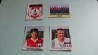 4 ORIGINAL images - football 78 - reims - lot 1 including BADGE