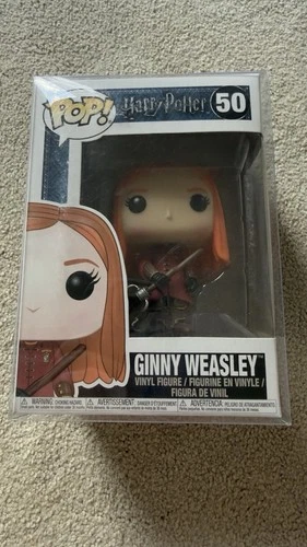 Funko Pop! Harry Potter #50: Ginny Weasley (Quidditch) With Protective Case
