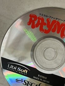 Rayman Sega Saturn Japan Import