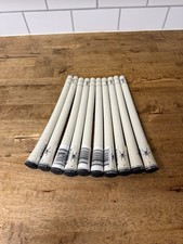 Blackwidow Golf grips lot of 8 Tour silk, white round BWTS1-WH
