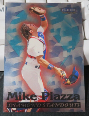 7476 1998 FLEER TRADITION DIAMOND STANDOUTS MIKE PIAZZA #16 | eBay