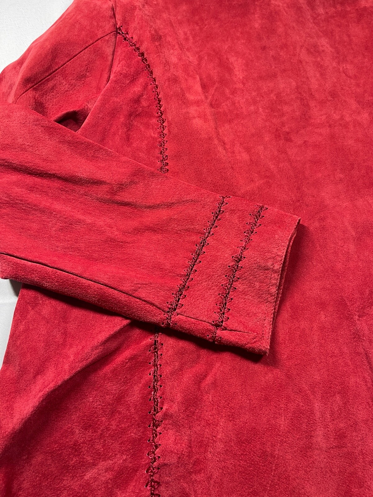 Ameri Mode Large L Genuine Leather Women's Zip Re… - image 9