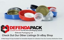 500 x 21mm Diameter WHITE POSTAL TUBE Spare PLASTIC END CAPS Bungs PiP Tube 