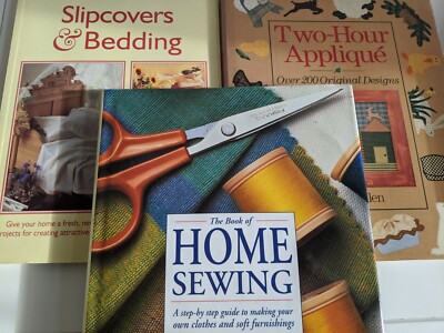 Lot of Sewing, Applique, Embroidery Books